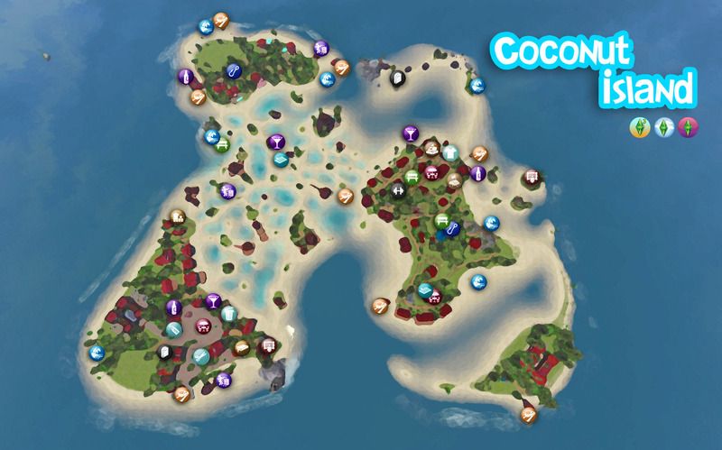 Apocalypse Island Map