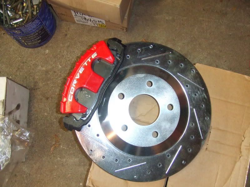 Putting bigger rotors on the front??? any ideas? S10 Forum