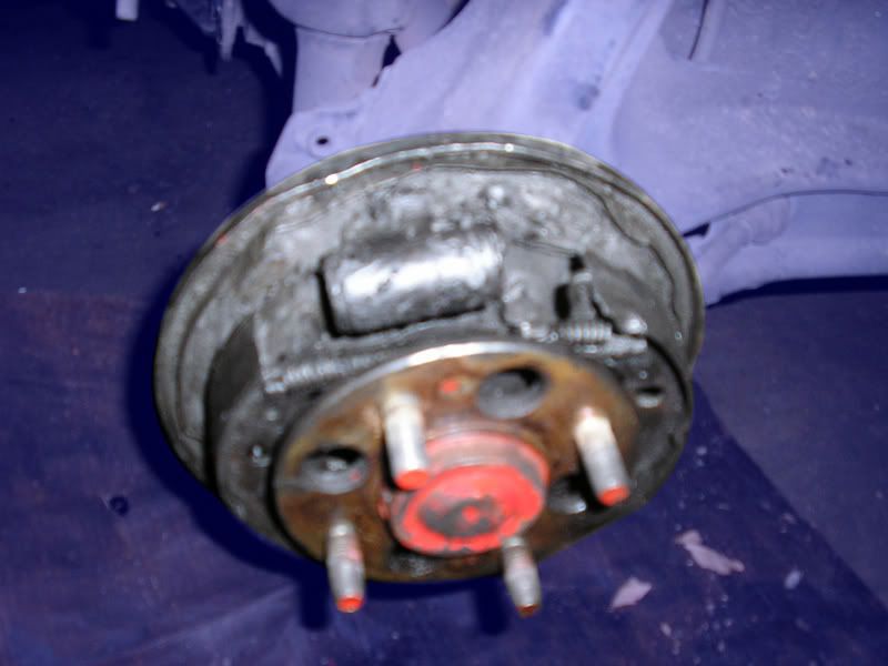 How to convert rear disc brakes on honda crx hf #2