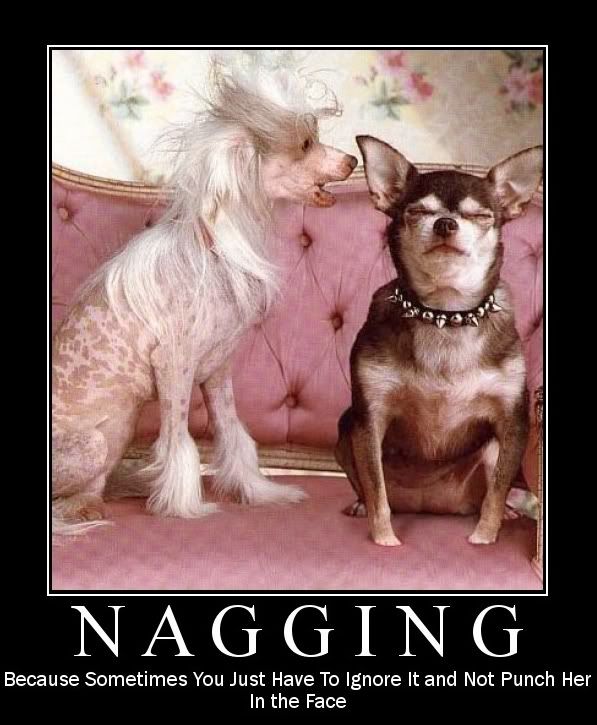 Nagging Pictures, Images and Photos
