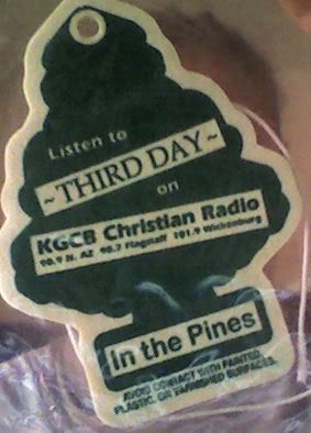 Third Day Air Freshener! =D
