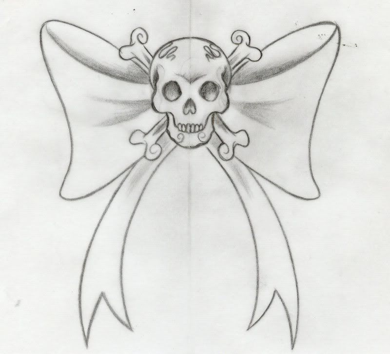 Skull And Bow