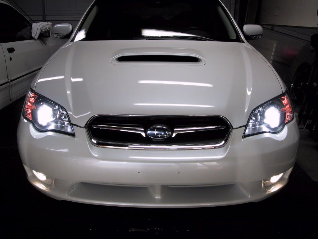 Pics of LED turn signals and Hella yellow fogs - Subaru Legacy Forums