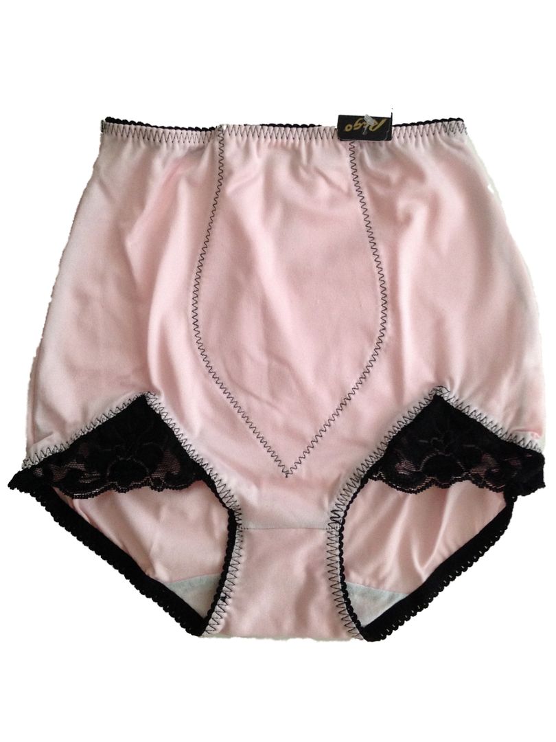 Rago 919 Brief Panty High Rise Retro Style Light Control V Cut Leg