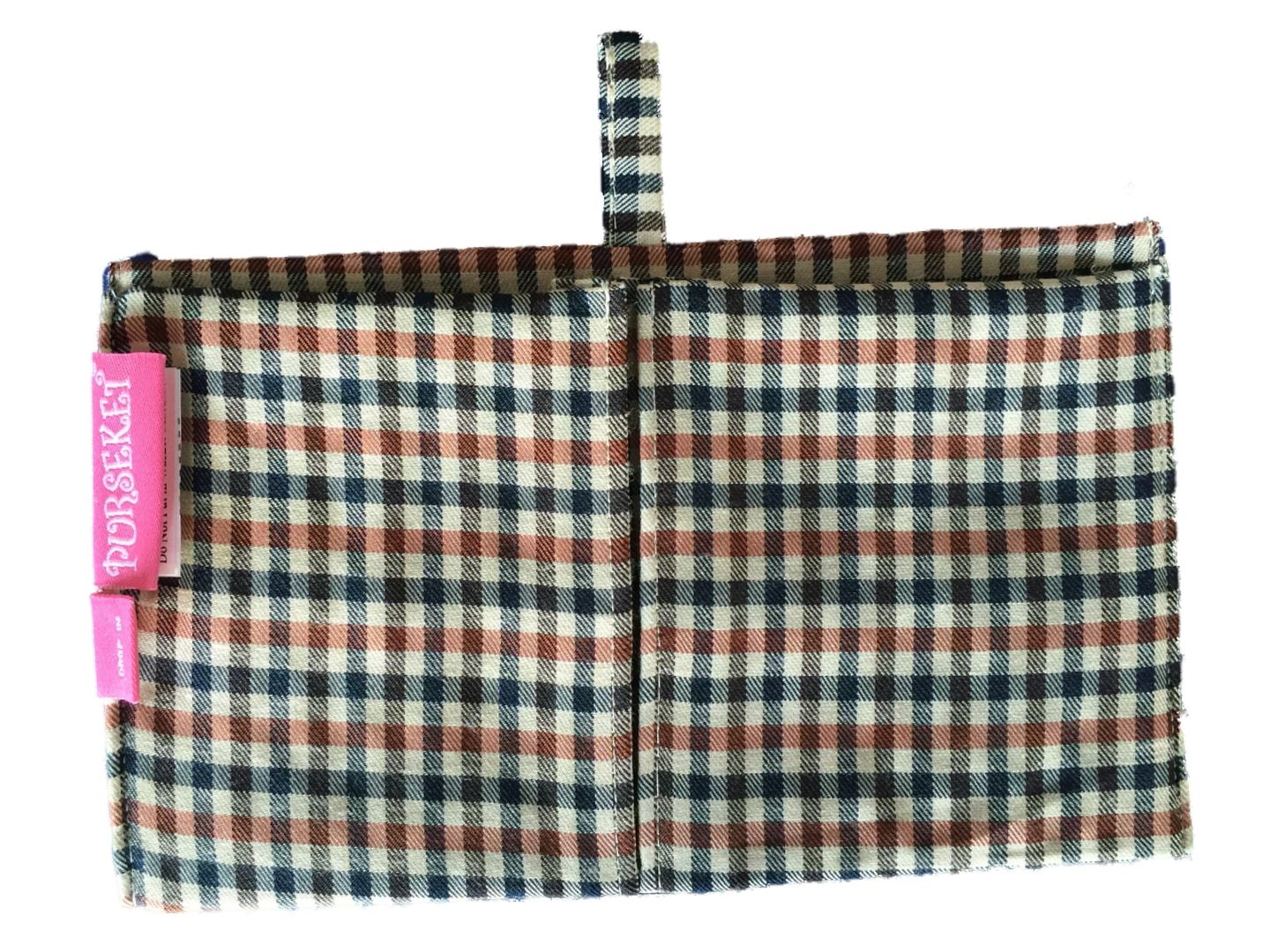 Purseket Small Mini Bag Purse Organizer Drop In Junior 4 Pockets with Key Post | eBay