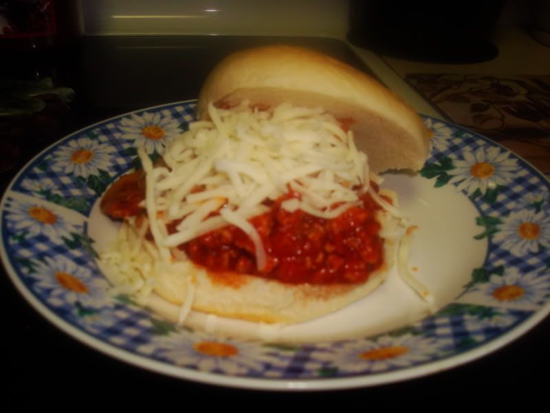 Pizza burger