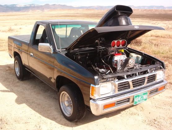 Nissan pickup v8 swap #6