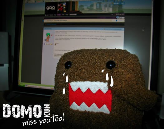 We Miss You Too. Domo-kun miss you too!