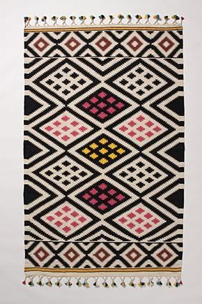 The Estate of Things chooses Dhurrie Rug from Anthropologie