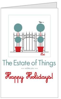 Happy Holidays from The Estate of Things