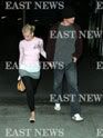 Scarlett Johansson and Josh Hartnett leave the Arclight in Hollywood