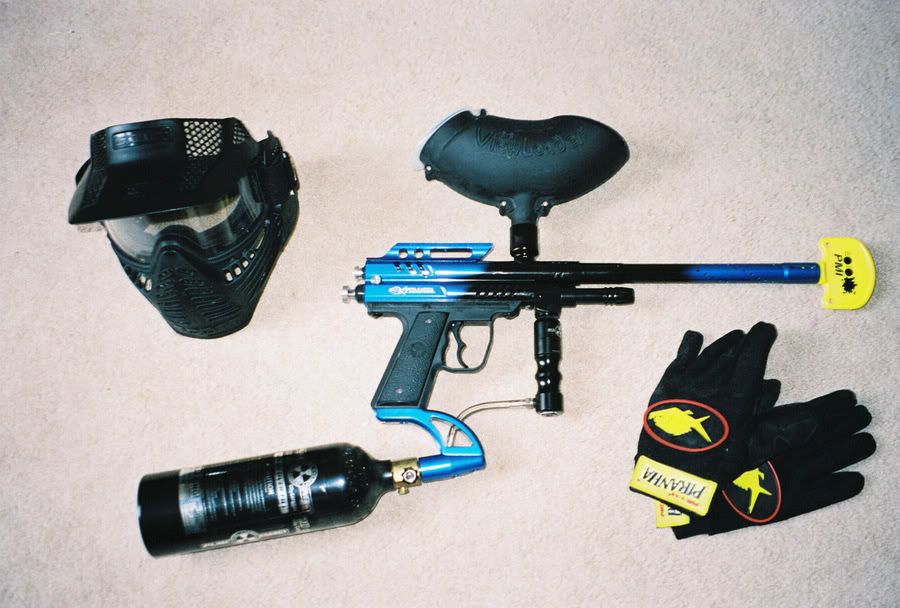 PMI Piranha EXT Pro Fade edition Paintball Forum Paintball guns and