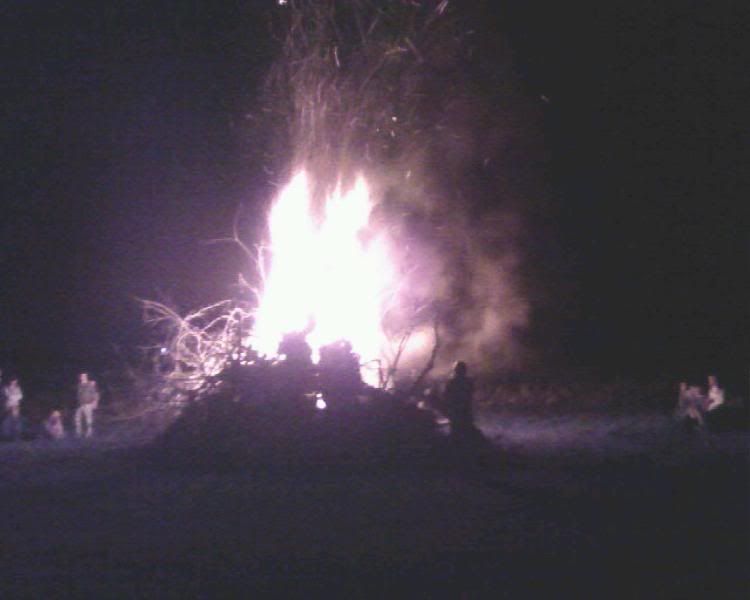 really big bonfire