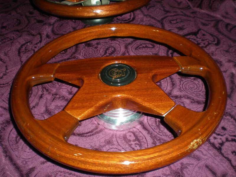 GRANT ALL WOOD MAHOGANY STEERING WHEEL FOR SALE Lowrider Forums