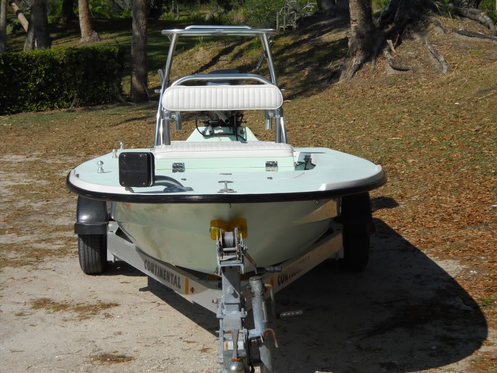 SOLD/EXPIRED 2000 16 ft. Dolphin/Gordon skiff Dedicated To The