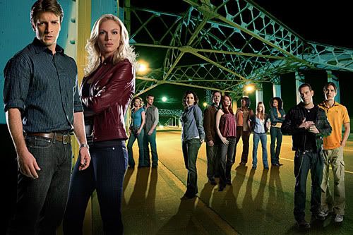 The mahusive cast of Drive, does appear to have the whole Lost/Heroes vibe going on...