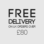 Free Delivery on all UK orders over £80