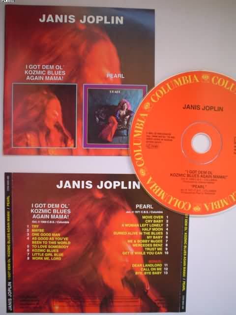 Joplin,Janis I Got Dem Ol Kozmic Blues... / Pearl CD