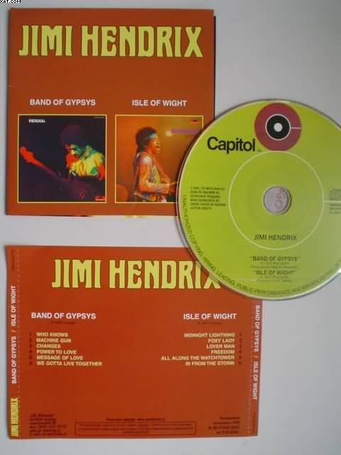 Jimi Hendrix - Band Of Gypsys / Isle Of Wight