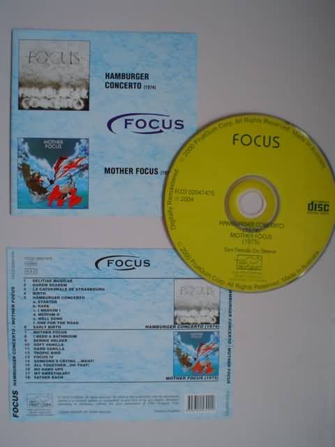 Focus Hamburger Concerto / Mother Focus CD