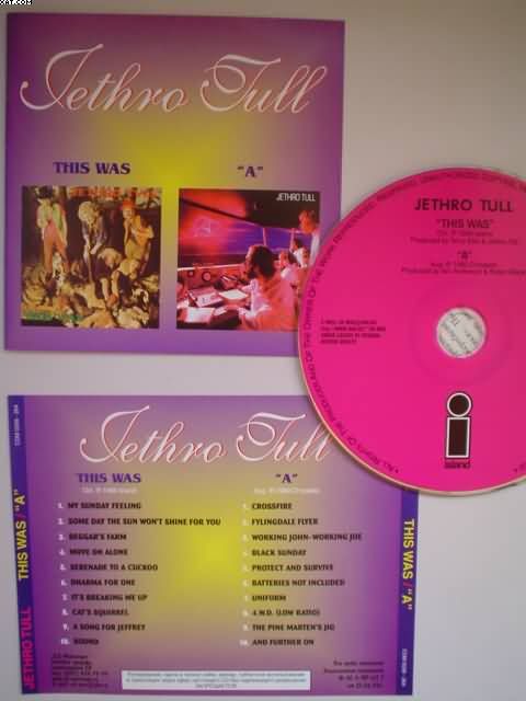 Jethro Tull This Was / A CD