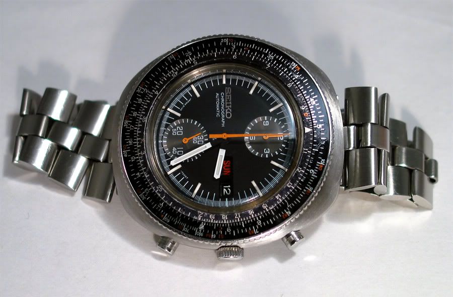 Restored Seiko 6138 7000 Slide Rule Bezel