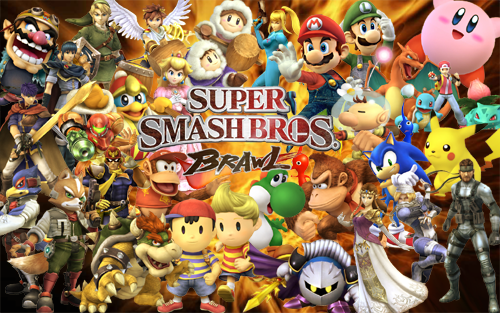 super smash bros brawl wallpaper. my Super Smash Bros.