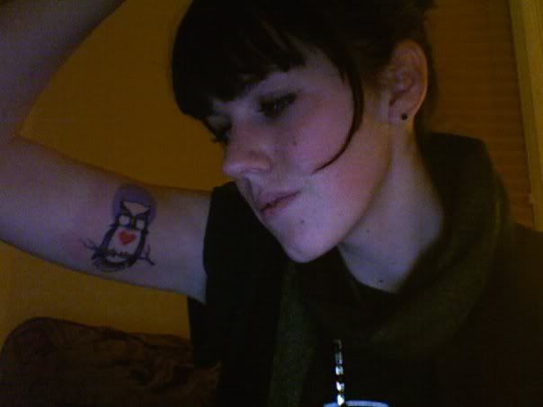 lighting bolt tattoos. faded lightning bolt on my