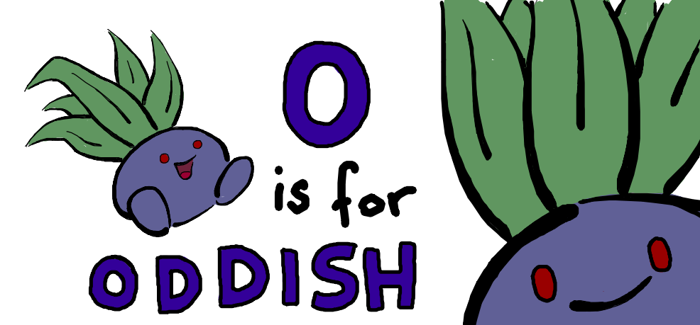 Pokemon Oddish Drawn for Amelie Notes Amelie said Just give me 