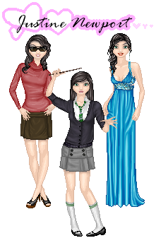 An orginal Harry Potter character for a contest.  The casual outfit is so blah, but I love the other two.