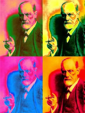 Sigmund Freud x 4