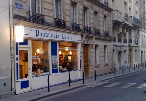 Pastelaria portugaise à Paris