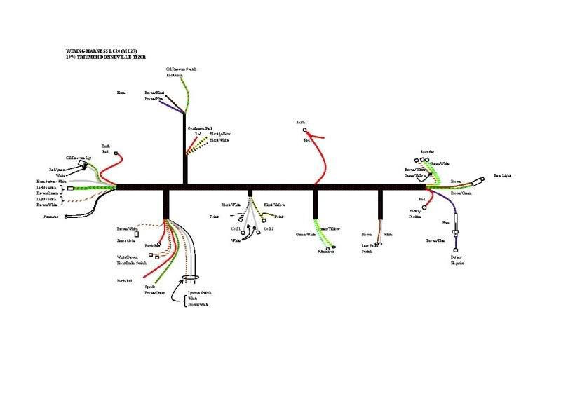 Wiring Problem - 69 T120 - Triumph Forum: Triumph Rat Motorcycle Forums