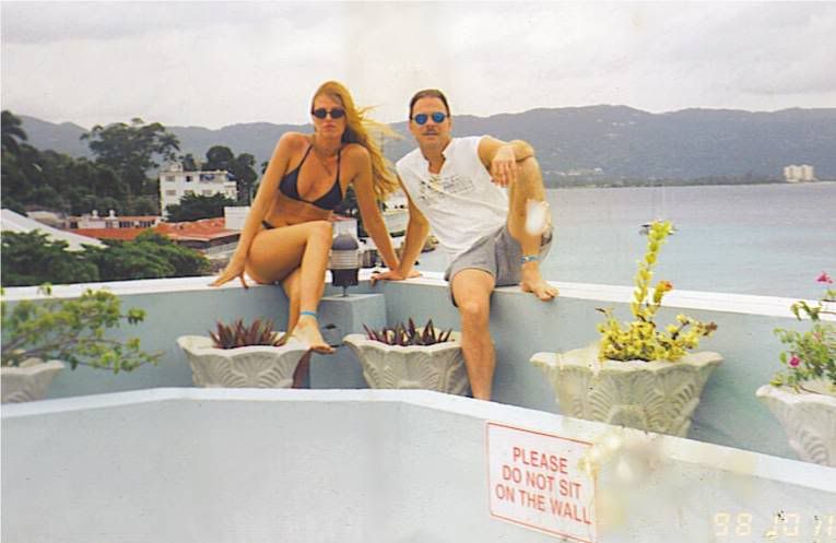 Me & Dennis Breaking the Law at Breezes-Jamaica 98