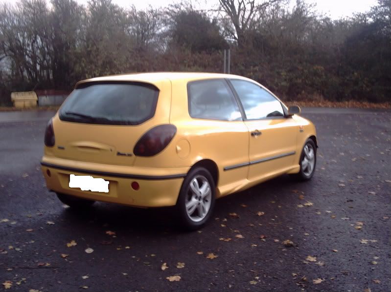 Finally got a fiat bravo hgt in vroom yellow and I LOVE IT