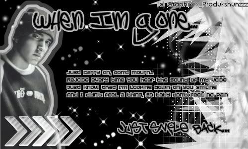 [2] When I'm Gone- Eminem(banner)