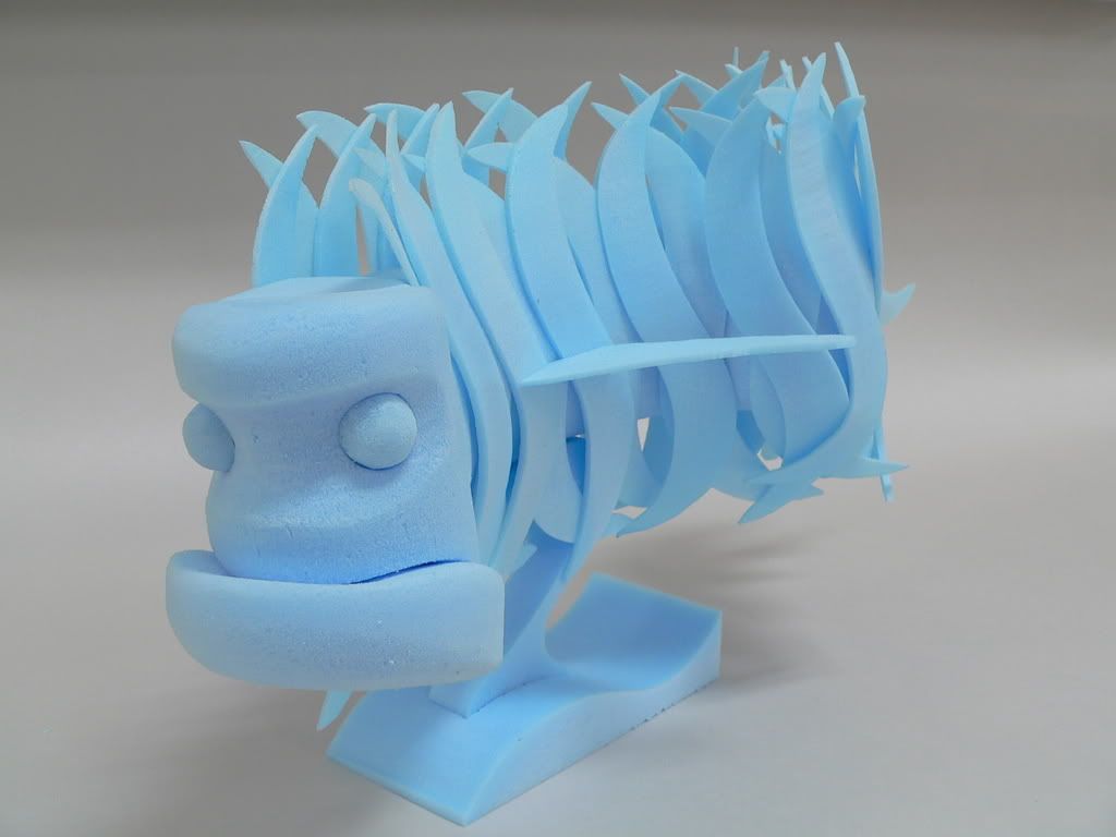 Blue Modeling Foam