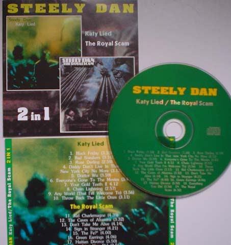 Steely Dan Katy Lied / The Royal Scam CD