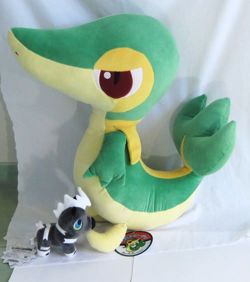 giant snivy plush