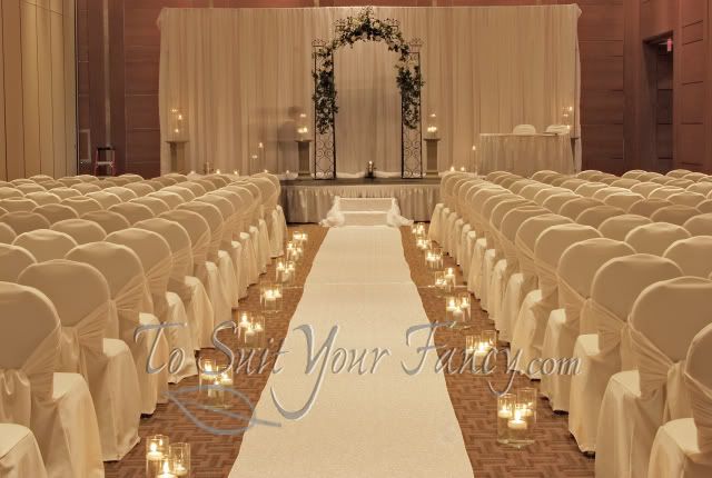 indoor wedding ceremony decoration ideas