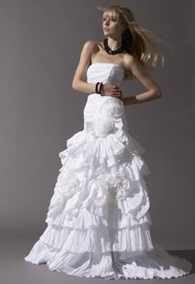 Jessica McClintock wedding gown