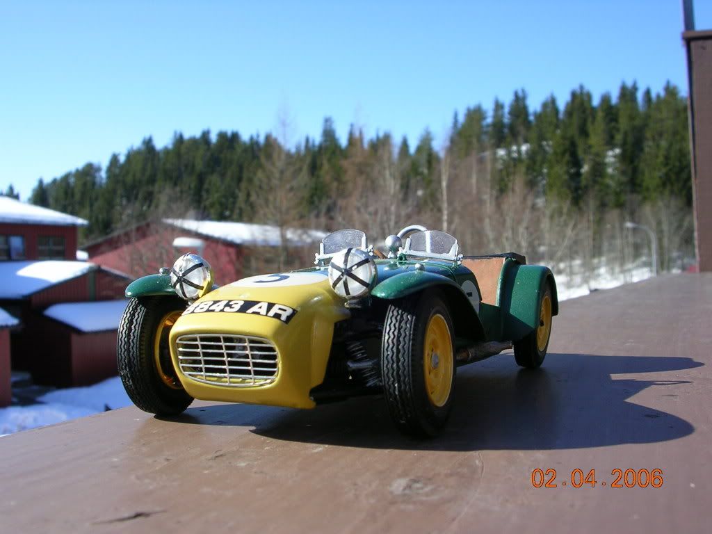 I built one Lotus Seven my