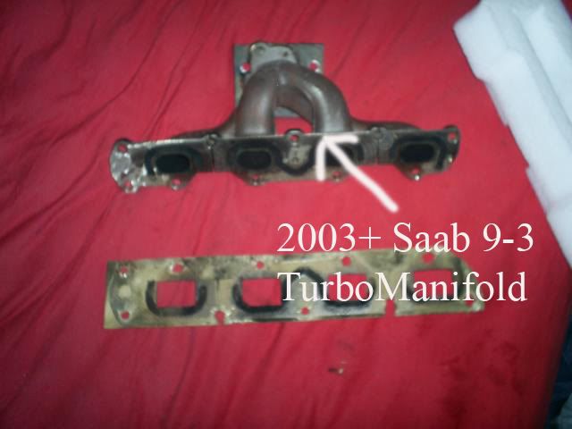 saab exhaust parts. 2003+ Saab 9-3 Turbo
