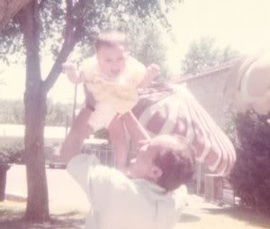 Dad and me - circa 1976