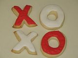 Hugs and Kisses cookies