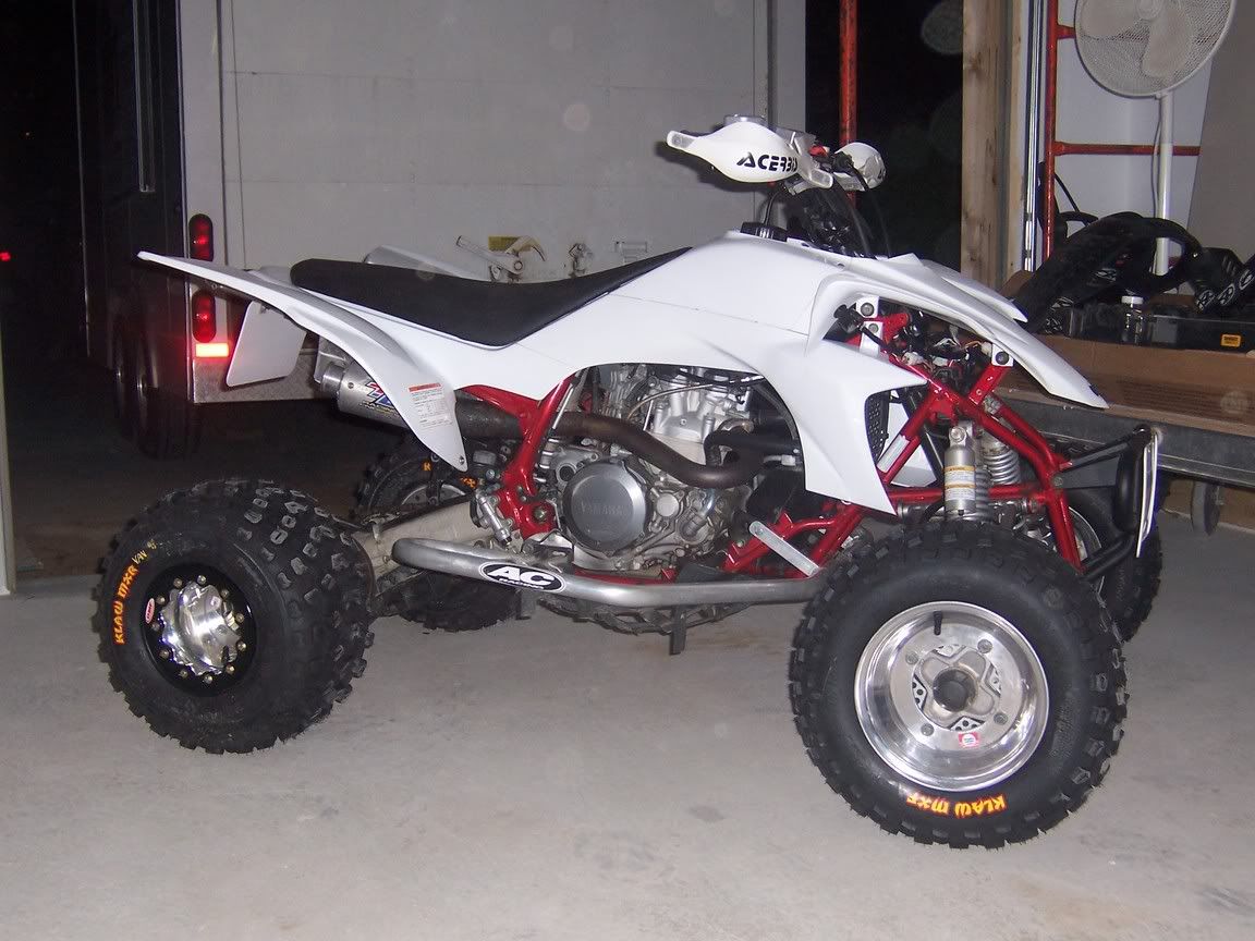 White Frame + White Plastics YFZ Central