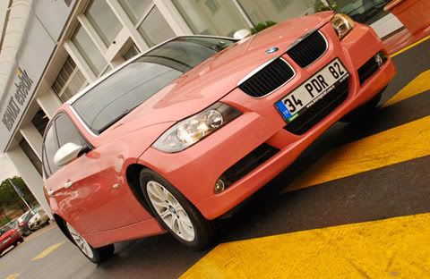 Pink BMW