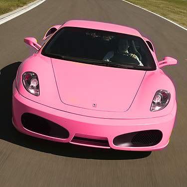 Pink Ferrari F430
