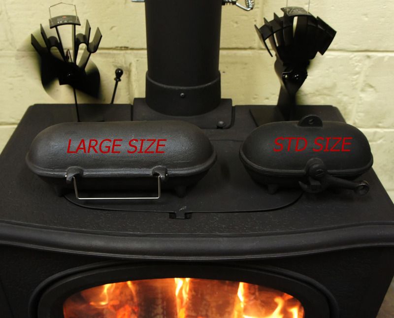 LARGE BAKED POTATOES CHESTNUTS COOKER Oven use on Woodburning Multifuel