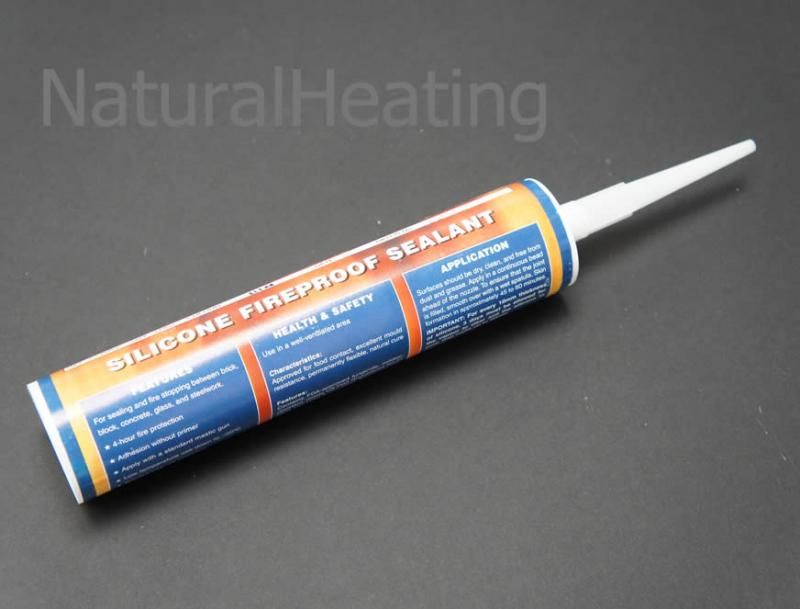BLACK High Temperature Heat Resistant Silicone Sealant Envirograf 1200°C Stoves eBay